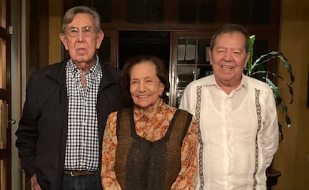 Se reúnen Muñoz Ledo, Cárdenas e Ifigenia Martínez para abordar problemas del país