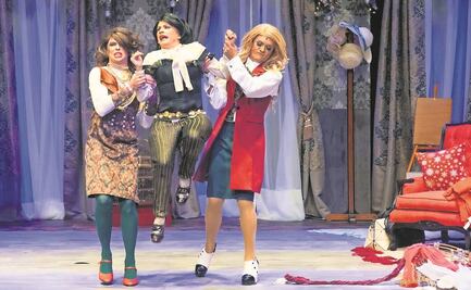 Tres mamás platicadoras se reúnen en Navidad