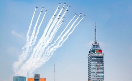 Foto espectacular de desfile militar se hace viral... pero es del año pasado
