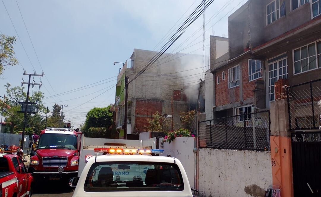 Tragedia en Coyoacán; incendio deja un muerto, heridos y una mascota fallecida. Foto: Especial