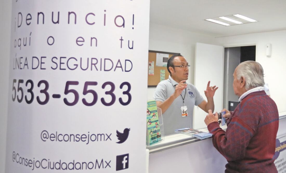 Prevención. El módulo de atención ciudadana en el túnel 1 de la TAPO se podrán denunciar delitos. Foto: GERMÁN ESPINOSA. EL UNIVERSAL