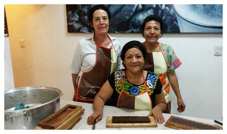 Mujeres unidas por el chocolate