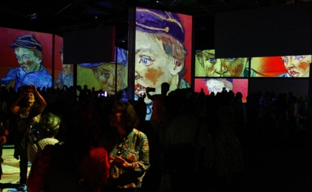 "Van Gogh Alive", la experiencia completa abrió al público
