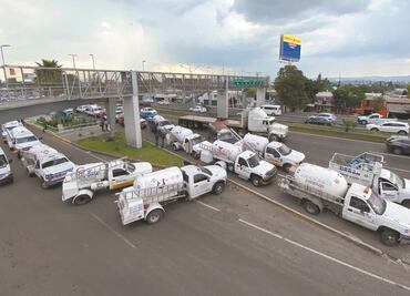 Paro de gaseros genera caos en cuatro entidades