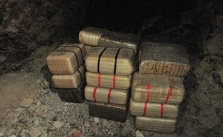 Hallan soldados 7 toneladas de marihuana en cueva