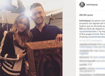 Belinda and Justin Timberlake work together in animated film