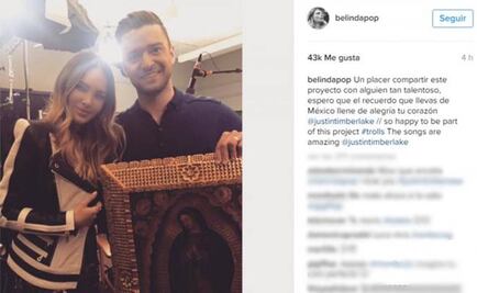 Belinda and Justin Timberlake work together in animated film