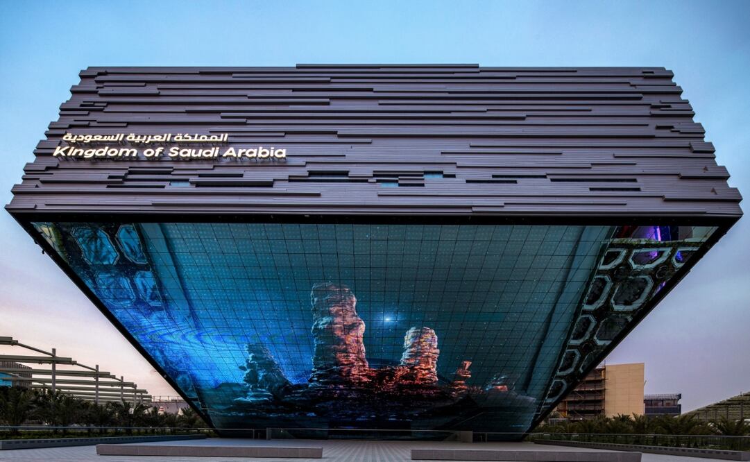 Pabellón de Arabia Saudita para la Expo 2020 Dubái. Foto: Cortesía