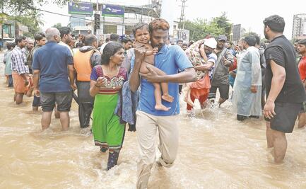 Lluvias dejan 93 muertos y 2,8 millones de afectados en el noreste de India