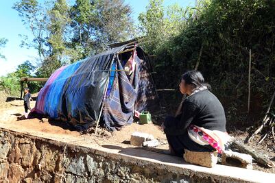 Destruyen campamentos de desplazados en Chalchihuitán