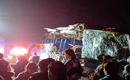 Accidente de autobús deja tres muertos en Veracruz