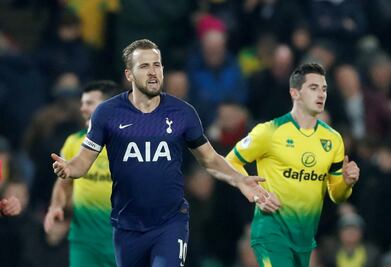 Tottenham rescata empate ante el Norwich