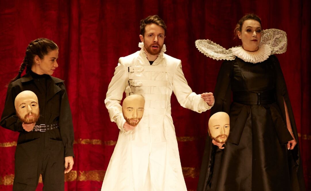 “Inteligencia Actoral”, un “Hamlet” revisitado por el espíritu de la máquina. Fotos: de Inteligencia Actoral