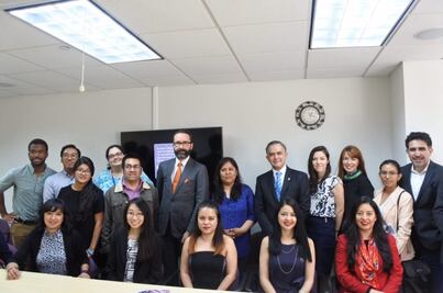 Mancera se reúne con organizaciones pro migrantes en NY