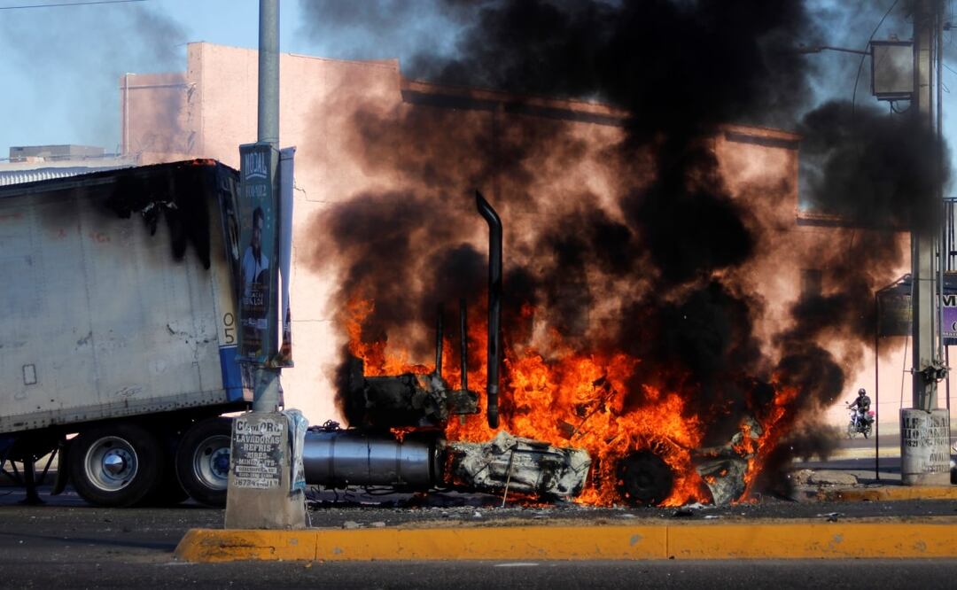 Carretera de Culiacán. Foto: AP