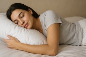 ¿Qué significa dormir abrazado a la almohada? Esto dice la ciencia