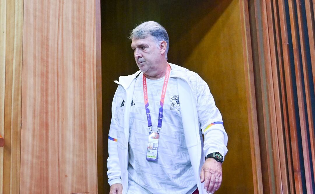 Martino en estadio de Qatar / FOTO: IMAGO7