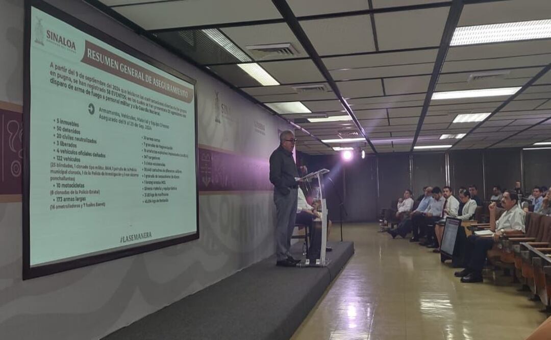 Gobernador de Sinaloa anuncia operativos especiales en Maxipistas para prevenir bloqueos armados. Foto: Javier Cabrera Martínez