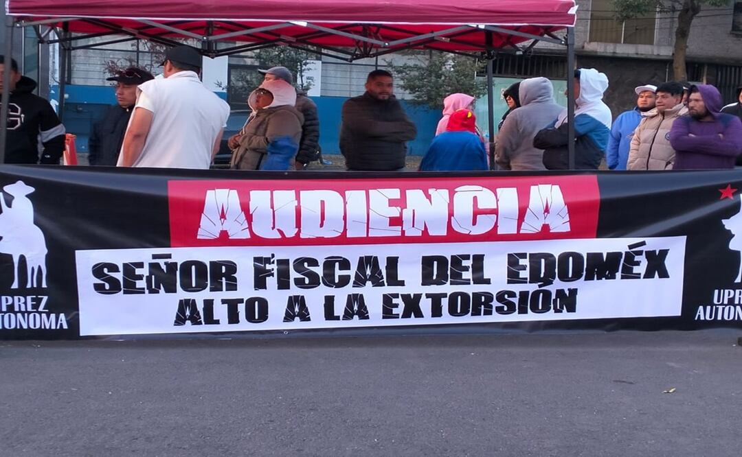 Alto a la extorsión. Foto: Emilio Fernández