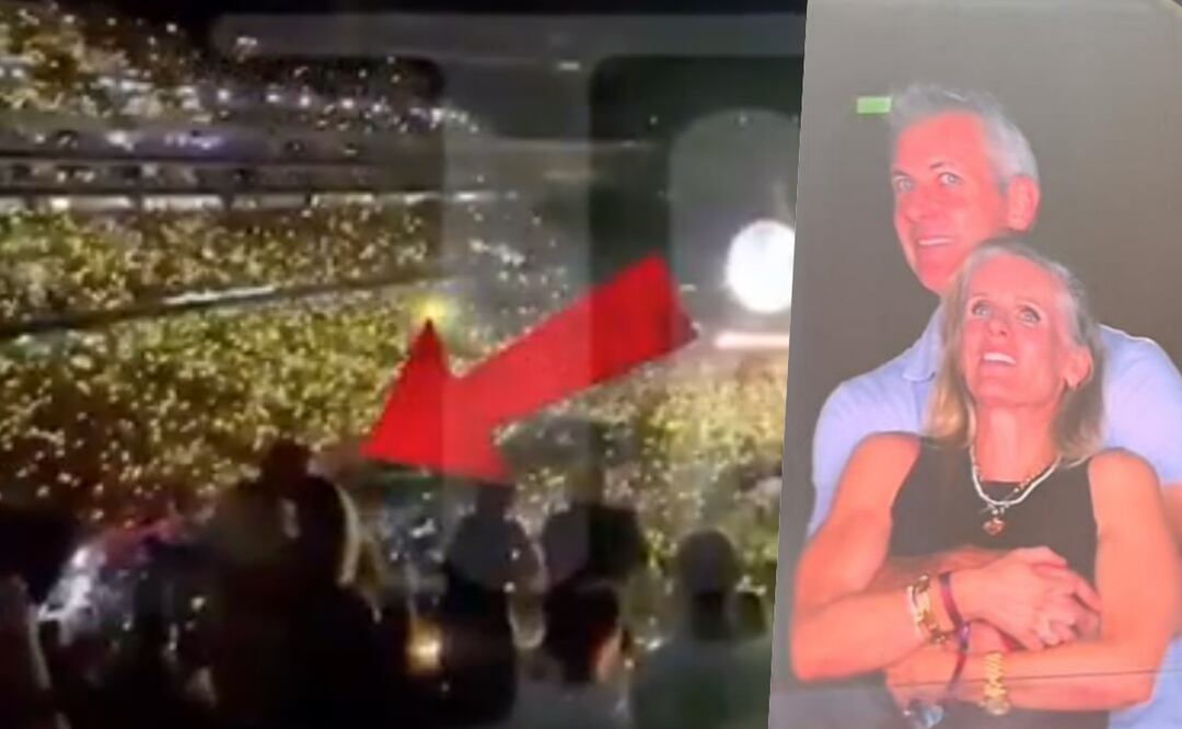 Nuevo video de Andy Byron y Kristin Cabot ha salido a la luz en el que la pareja supuestamente comparte un beso. Foto: TMZ / X