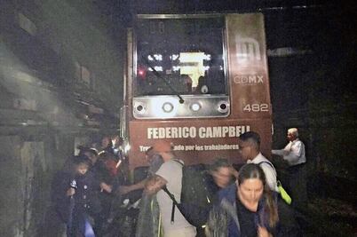 Corto circuito genera el caos y temor en L1 de Metro