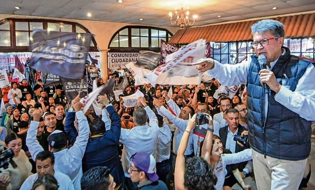 Ricardo Monreal descartó repartir puestos de forma anticipada.