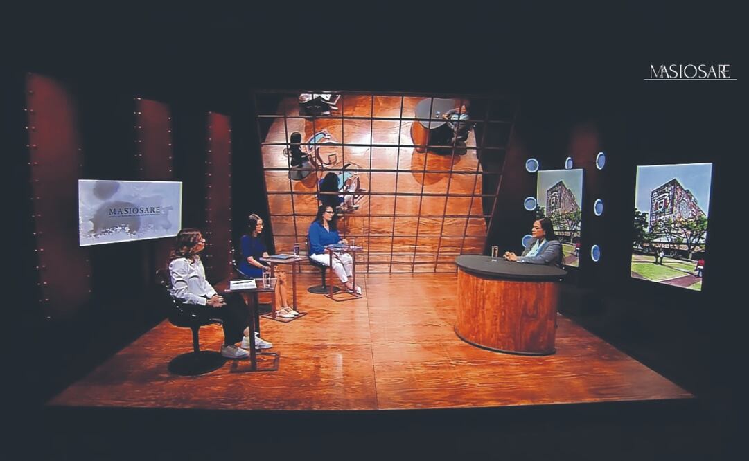 Masiosare, una coproducción de Canal 22 y Canal Once, es parte de la barra de opinión de los medios públicos. Foto Especial