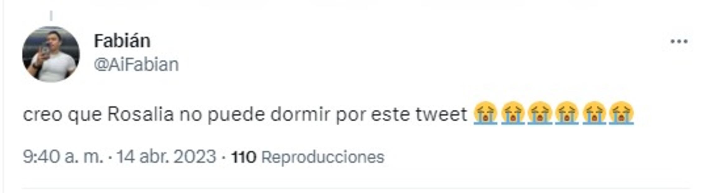 Respuesta a Tweet de Gala Montes