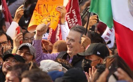 Para ser candidato presidencial "llevo 40 años entrenando", dice Ebrard