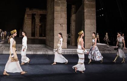 Chanel se inspira en Egipto para su nueva colección