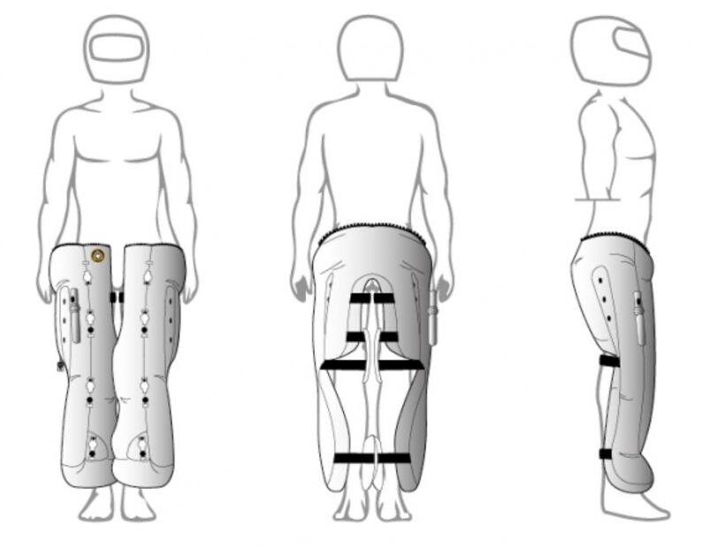 Conoce los jeans que traen bolsas de aire incluidas para viajes seguros