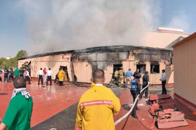Incendio en Galerías Insurgentes