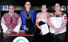 Annie Pardo, madre de Sheinbaum, participa en evento por la fibrosis pulmonar en el Senado; fue invitada por Morena