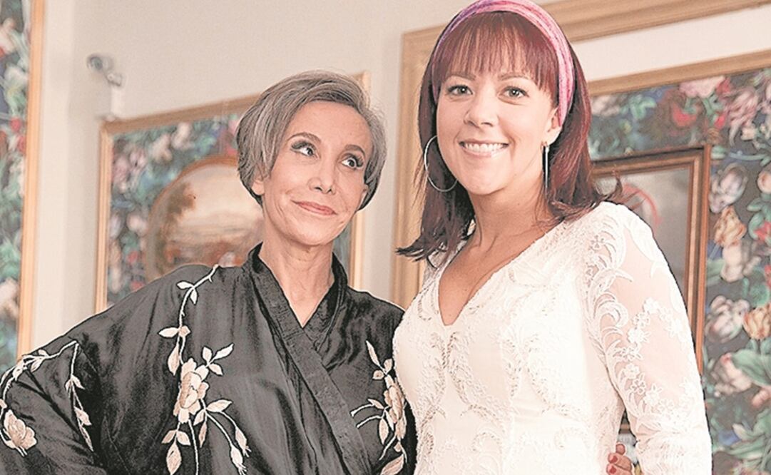 Florinda interpreta a la madre del personaje de Fernanda, quien va a casarse. / TELEVISA
