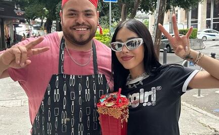 "¡Qué bendición!": Danna Paola va por licuachelas y causa furor en birriería de CDMX