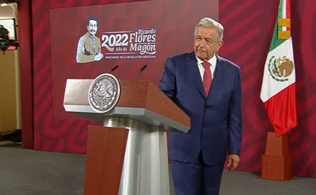 El presidente dijo que ya son muchas las operaciones en el AICM y se cuenta como alternativa el nuevo Aeropuerto Internacional Felipe Ángeles. Foto: Especial 