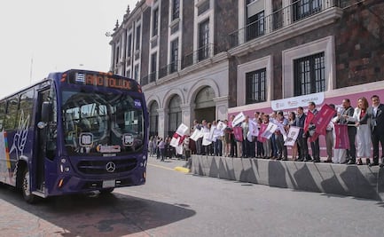Edomex suma 26 nuevas unidades a flota de transporte público; recorrerán la ruta Circuito Interurbano 