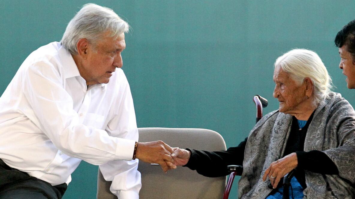 La "austeridad republicana" beneficia a los ancianos en México. AFP 