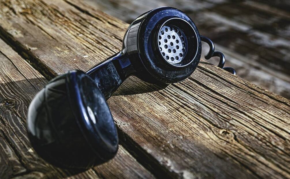 Teléfono antiguo. / Foto: Pixabay.