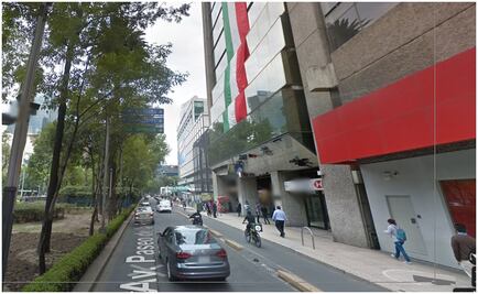 Asaltan tienda de Casa de Moneda en Paseo de la Reforma 