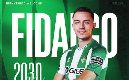 Real Betis hace oficial la llegada de Álvaro Fidalgo