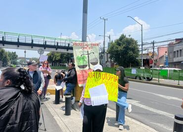 Vecinos protestan contra Utopía en Xochimilco; exigen se haga una consulta