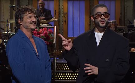 VIDEO: El épico encuentro de Pedro Pascal y Bad Bunny en Saturday Night Live