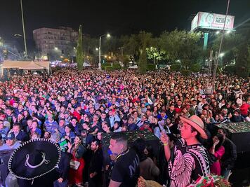 Sandra Cuevas encabeza su último Grito como alcaldesa de la Cuauhtémoc