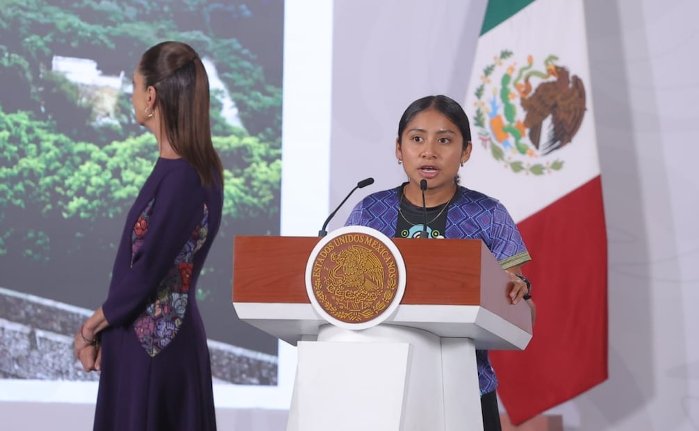 Conferencia de prensa de la presidenta Claudia Sheinbaum Pardo el 22 de mayo de 2026. Foto: Gabriel Pano / EL UNIVERSAL