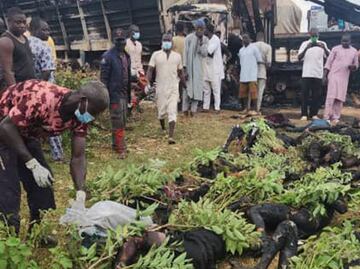 Choque de camión en Nigeria deja 48 muertos