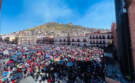 Megamarcha magistral en Zacatecas; protestan 40 mil docentes por sus derechos 