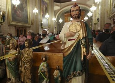 Mujer recibe bala perdida mientras caminaba a festejo de San Judas Tadeo