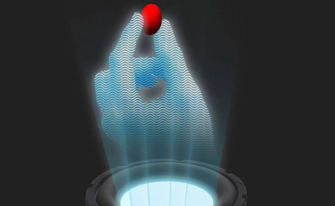 Los hologramas sonoros han dado lugar al primer rayo tractor sónico. Foto: EFE