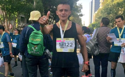 Tras 15 años preso, hombre participa en Medio Maratón de CDMX
